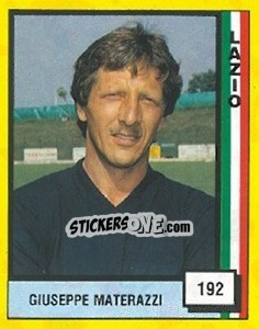Figurina Giuseppe Materazzi - Il Grande Calcio 1990 - Vallardi