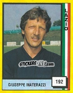 Cromo Giuseppe Materazzi - Il Grande Calcio 1990 n. 192 - Vallardi