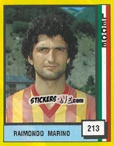 Figurina Raimondo Marino - Il Grande Calcio 1990 - Vallardi