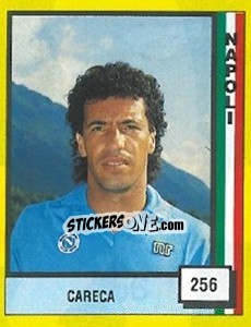 Sticker Careca - Il Grande Calcio 1990 n. 256 - Vallardi