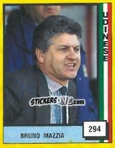 Sticker Bruno Mazzia - Il Grande Calcio 1990 n. 294 - Vallardi