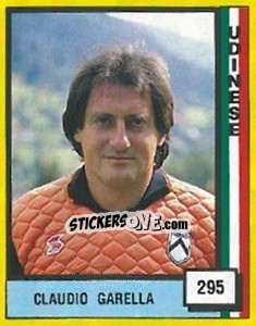 Figurina Claudio Garella - Il Grande Calcio 1990 - Vallardi