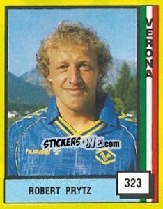 Sticker Robert Prytz - Il Grande Calcio 1990 n. 323 - Vallardi