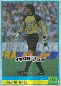 Cromo Walter Zenga - Il Grande Calcio 1990 - Vallardi