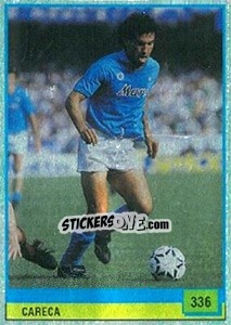 Sticker Careca - Il Grande Calcio 1990 n. 336 - Vallardi