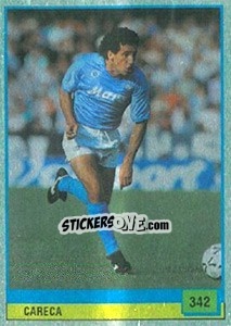 Sticker Careca - Il Grande Calcio 1990 n. 342 - Vallardi