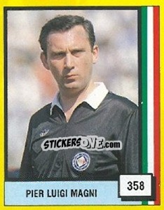 Sticker Pier Luigi Magni - Il Grande Calcio 1990 n. 358 - Vallardi