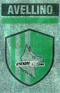 Sticker Scudetto Avelino - Il Grande Calcio 1990 n. 362 - Vallardi