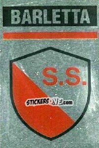Sticker Scudetto Barletta - Il Grande Calcio 1990 - Vallardi