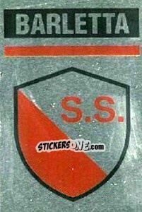 Sticker Scudetto Barletta - Il Grande Calcio 1990 n. 363 - Vallardi