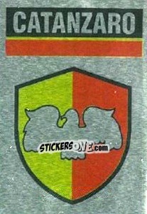 Sticker Scudetto Catanazaro - Il Grande Calcio 1990 - Vallardi