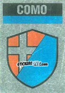 Sticker Scudetto Como - Il Grande Calcio 1990 - Vallardi
