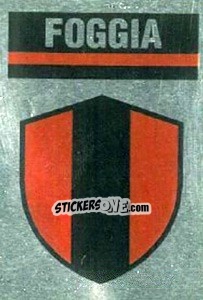 Sticker Scudetto Foggia - Il Grande Calcio 1990 - Vallardi