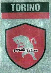 Sticker Scudetto Torino - Il Grande Calcio 1990 n. 379 - Vallardi
