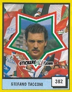 Figurina Stefano Tacconi - Il Grande Calcio 1990 - Vallardi