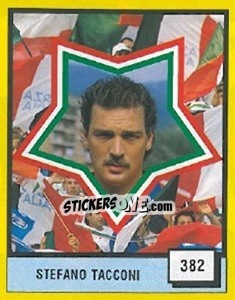 Sticker Stefano Tacconi - Il Grande Calcio 1990 n. 382 - Vallardi