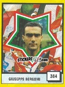 Sticker Giuseppe Bergomi - Il Grande Calcio 1990 n. 384 - Vallardi