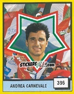 Sticker Andrea Carnevale - Il Grande Calcio 1990 - Vallardi