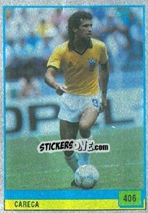 Sticker Careca - Il Grande Calcio 1990 - Vallardi