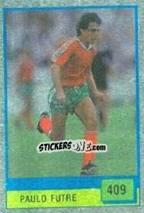 Sticker Paulo Futre - Il Grande Calcio 1990 n. 409 - Vallardi