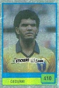Sticker Geovani - Il Grande Calcio 1990 - Vallardi