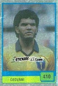 Figurina Geovani - Il Grande Calcio 1990 n. 410 - Vallardi