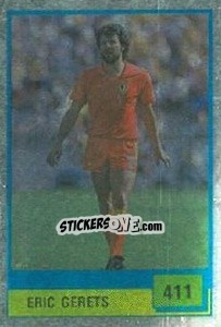 Sticker Eric Gerets - Il Grande Calcio 1990 n. 411 - Vallardi