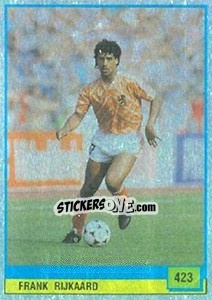 Sticker Frank Rijkaard - Il Grande Calcio 1990 - Vallardi