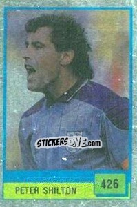 Figurina Peter Shilton - Il Grande Calcio 1990 - Vallardi