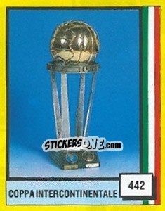 Sticker Coppa Intercontinentale - Il Grande Calcio 1990 n. 442 - Vallardi