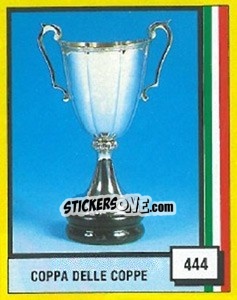 Sticker Coppa delle Coppe - Il Grande Calcio 1990 - Vallardi