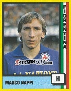 Sticker Marco Nappi - Il Grande Calcio 1990 - Vallardi