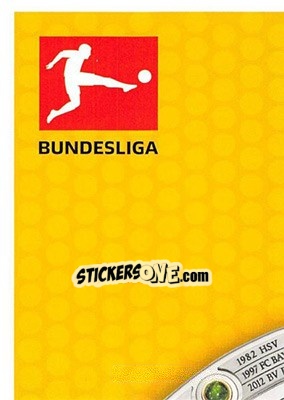 Sticker Meisterschale (puzzle 1) - German Fussball Bundesliga 2018-2019. Match Attax n. 1 - Topps