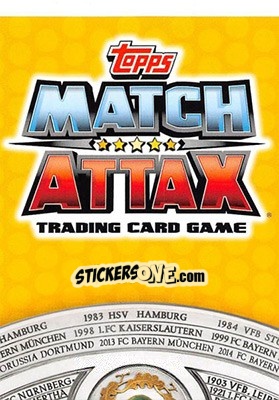 Sticker Meisterschale (puzzle 2) - German Fussball Bundesliga 2018-2019. Match Attax - Topps