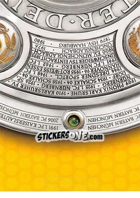 Sticker Meisterschale (puzzle 8) - German Fussball Bundesliga 2018-2019. Match Attax n. 8 - Topps