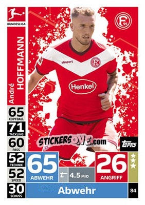 Figurina André Hoffmann - German Fussball Bundesliga 2018-2019. Match Attax - Topps