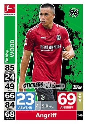 Sticker Bobby Wood