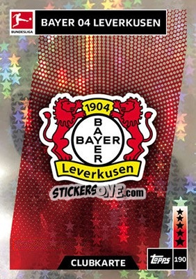 Figurina Clubkarte - German Fussball Bundesliga 2018-2019. Match Attax - Topps