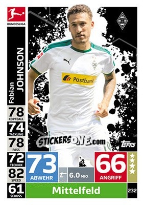 Sticker Fabian Johnson