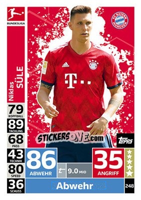 Sticker Niklas Süle