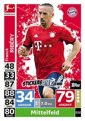 Sticker Franck Ribéry