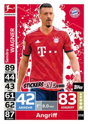 Cromo Sandro Wagner