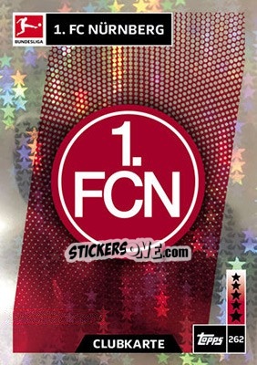 Sticker Clubkarte - German Fussball Bundesliga 2018-2019. Match Attax - Topps