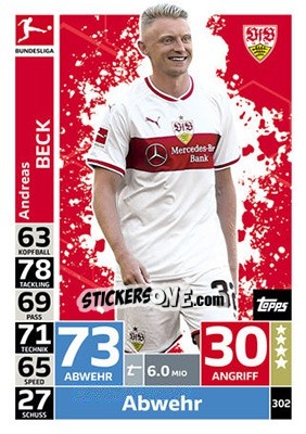 Sticker Andreas Beck