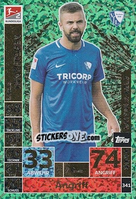 Cromo Lukas Hinterseer - German Fussball Bundesliga 2018-2019. Match Attax - Topps