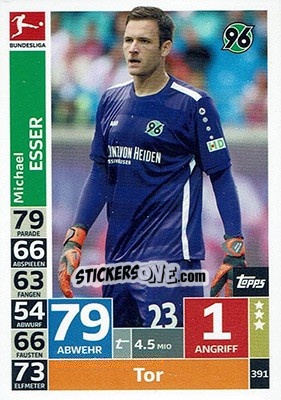 Figurina Michael Esser - German Fussball Bundesliga 2018-2019. Match Attax - Topps