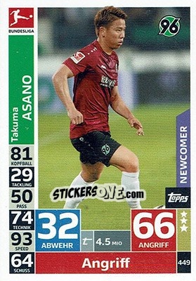 Sticker Takuma Asano