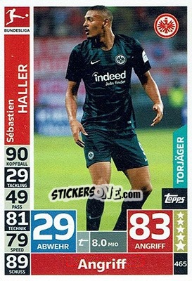 Sticker Sebastien Haller