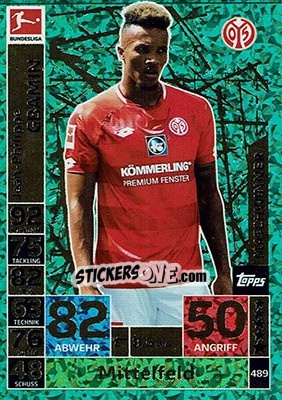 Figurina Jean-Philippe Gbamin - German Fussball Bundesliga 2018-2019. Match Attax - Topps