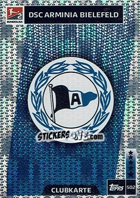 Sticker Klub / Verein / Team - German Fussball Bundesliga 2018-2019. Match Attax n. 502 - Topps